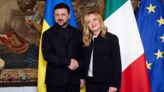 Zelenskiy, İtalya Başbakanı Meloni ile bir araya geldi