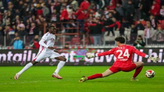 Ziraat Türkiye Kupası: Samsunspor: 2 - Eyüpspor: 0 (İlk yarı)
