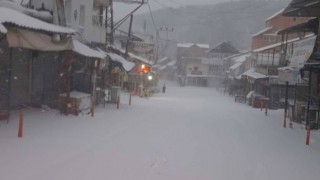 Zorkun Yaylasında Beyaz Örtü, Kartpostallık Manzaralar Oluşturdu