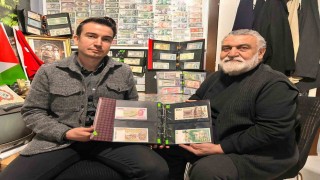 40 yıllık para koleksiyonu Gazze için açık artırmaya çıkıyor