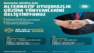Adalet Bakanı Tunç: 2025 yılında arabuluculuk ile 1 milyon 124 bin 200 dosyada uzlaştırma sağlandı