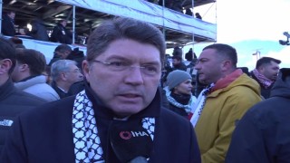 Adalet Bakanı Yılmaz Tunç: Türkiye olarak daima Filistinlilerin yanında olmaya, insan haklarını savunmaya, adaleti savunmaya devam edeceğiz