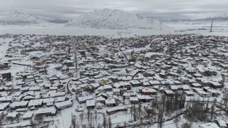 Adananın Tufanbeyli ilçesinde beyaz masal