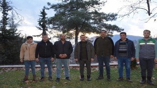 Ağla Orman İşletme Şefliği Köyceğiz Kaymakamı Kumcuyu ağırladı