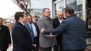 Ağrı Valisi Önder Bozkurt, Tutak ve Hamur ilçelerini ziyaret etti