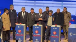 Ağrıda 2 bin 840 sosyal konutun hak sahipleri belirlendi