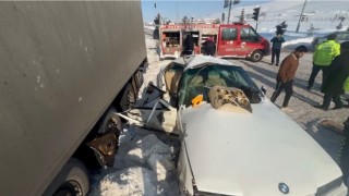 Ağrının Patnos ilçesinde trafik kazası: 1i ağır 2 yaralı
