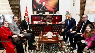 AK Parti Heyetinden Vali Yılmaz’a Veda Ziyareti