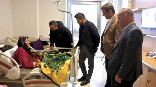 Akçadağ Belediye Başkanı Ulutaştan hastane ziyareti