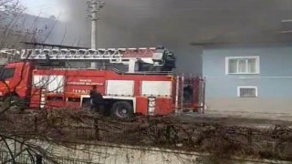 Akşehirde müstakil evde yangın: 1 yaralı