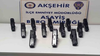 Akşehirde silah kaçakçılığı operasyonu: 6 tutuklama