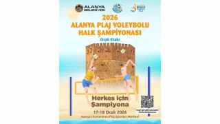 Alanya’da Plaj Voleybolu Heyecanı