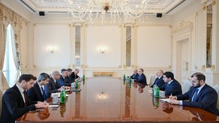 Aliyev, İsrail Dışişleri Bakanı Saarı kabul etti