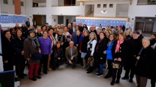Anadolu Üniversitesi 60 yaş üstü Tazelenme Üniversitesi öğrencilerinden mandala sergisi
