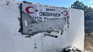 Ankarada şehit anısına yaptırılan hayrat çeşmesine zarar verildi: Aile tehdit edildiğini iddia etti