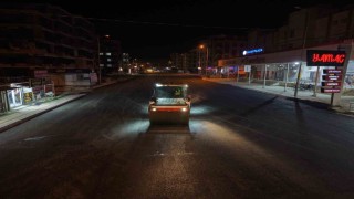 Antakya otobüs terminali mevkiinde caddeler asfaltlandı
