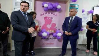 Antalyanın ilk ‘Menopoz Okulu Kepez Devlet Hastanesinde açıldı