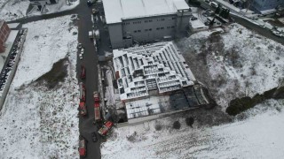 Arnavutköyde plastik fabrikasında yangın