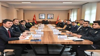 Asayiş değerlendirme toplantısı yapıldı
