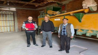 Aslanapada selektör ve yem ezme makineleri denetlendi