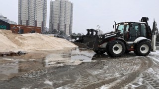 Ataşehirin Beyaz Timi karla mücadele için görev başında