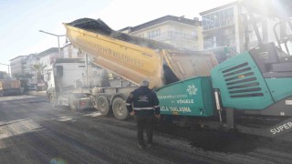 Aydın Büyükşehirden Doğu Çevre Bulvarına sıcak asfalt dokunuşu