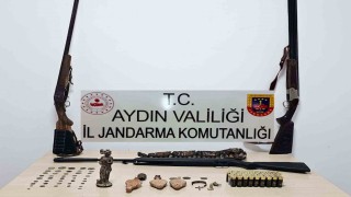 Aydında Jandarmadan tarihi eser kaçakçılığı operasyonu