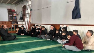 Aydıntepede ortaokul öğrencilerine ara dönem kampı
