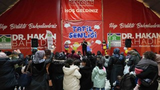 Bahçelievlerde çocuklara sömestr tatil şenliği
