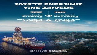 Bakan Bayraktar: 2025te toplam petrol üretimimizi 47,9 milyon varile, doğal gaz üretimimizi 3,2 milyar metreküpe çıkardık