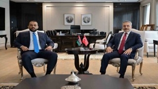 Bakan Fidan, Libya Milli Birlik Hükümeti Savunma Bakanvekili Zubi ile görüştü