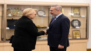Bakan Fidan, Litvanya Meclis Başkan Yardımcısı Budbergyt ile görüştü