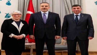 Bakan Fidan, Litvanyadaki Tatar ve Karaim toplumları temsilcileriyle bir araya geldi