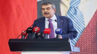 Bakan Tekin: İstanbulda asrın hırsızlığı var. Bunu saklamak için  karnelerden Atatürkün fotoğrafının kaldırdığı yalanına sarılıyorlar