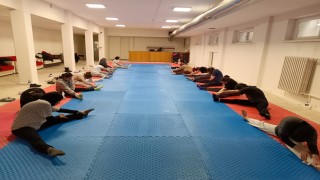 Bala Hatun Yurdunda taekwondo eğitimleri sürüyor