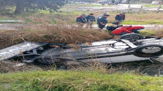 Balıkesirde taraflı trafik kazası: 1 yaralı