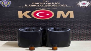 Bartında 10 litre etil alkol ele geçirildi