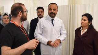 Başhekim Hakkoymaz Hastane Birimlerini Ziyaret Etti