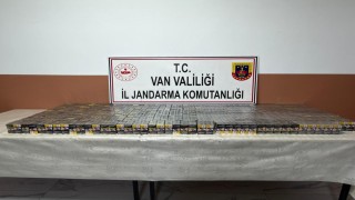 Başkalede bin 540 paket gümrük kaçağı sigara ele geçirildi