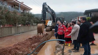 Başkan Aras, 502 milyonluk yol ve altyapı yatırımını yerinde inceledi