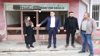 Başkan Arıcı, Haydarlı İlkokulu için düğmeye bastı