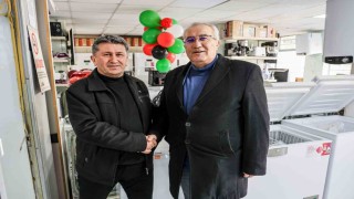 Başkan Arslan Çameli esnafı ile bir araya geldi