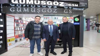 Başkan Büyükkılıçtan Hunat Çarşısı esnafı ve vatandaşlarla samimi buluşma