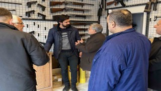 Başkan Ekrem Çadır, esnaflarla bir araya geldi