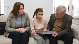Başkan Görgel’den Görme Engelli Vatandaşa Ziyaret