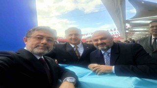 Başkan Kaya, Bakan Yumaklı ile deve güreşlerini görüştü