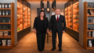Başkan Özlü Sarıeroğlunu ağırladı