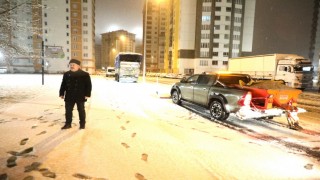 Başkan Palancıoğlu, karla mücadele için sahaya çıktı
