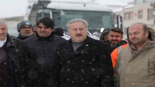 Başkan Palancıoğlu: Karla mücadelede yoğun çalışmalarımız kesintisiz devam ediyor