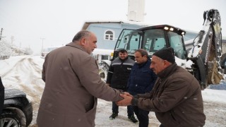 Başkan Sandıkçı: Karla mücadele çalışmalarına aralıksız devam ediyoruz